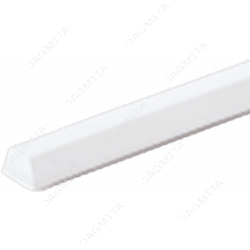 PVC K 8x5 cleat (white)