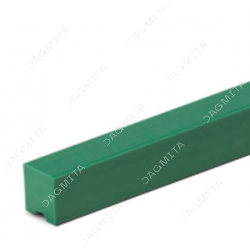 PVC R 12x12 cleat (green)