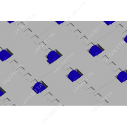 HS-100C modular plastic belt