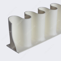 PVC R 100x4 tape-side (white)